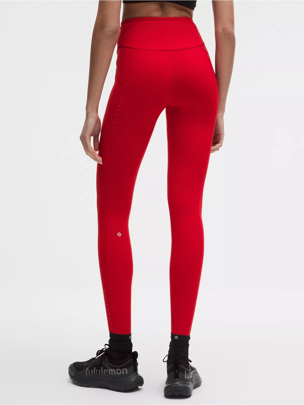 Lululemon Fast And Free High Rise Tight 28” Size 6 Red